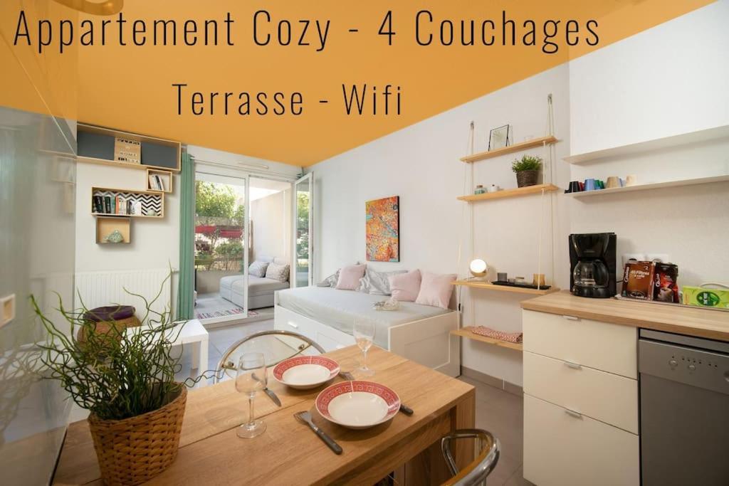 Fully Equipped Apartment With Terrace Sleeps 4 Marsilia Exterior foto